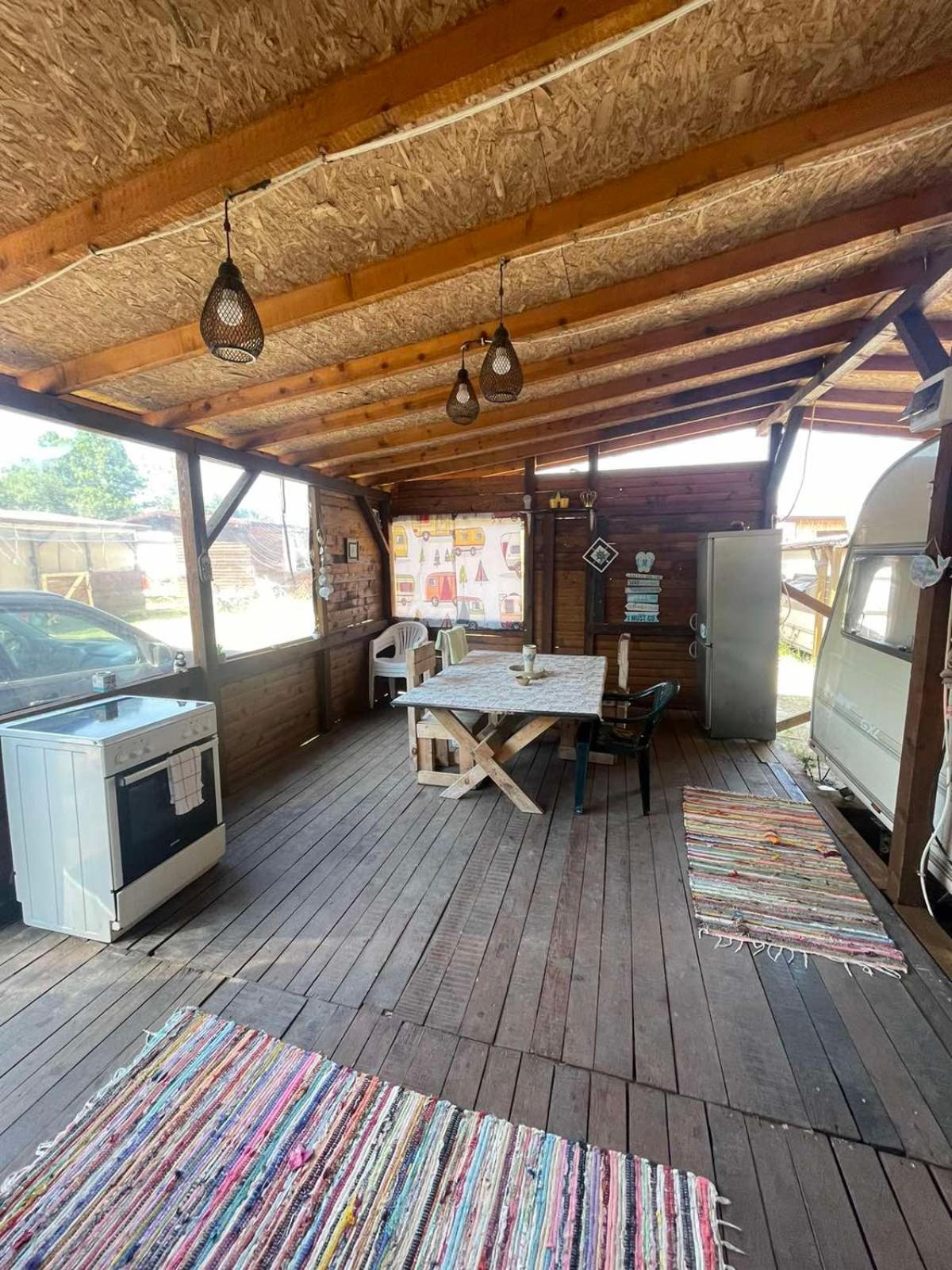 Sea Caravan On The Campeggio *
