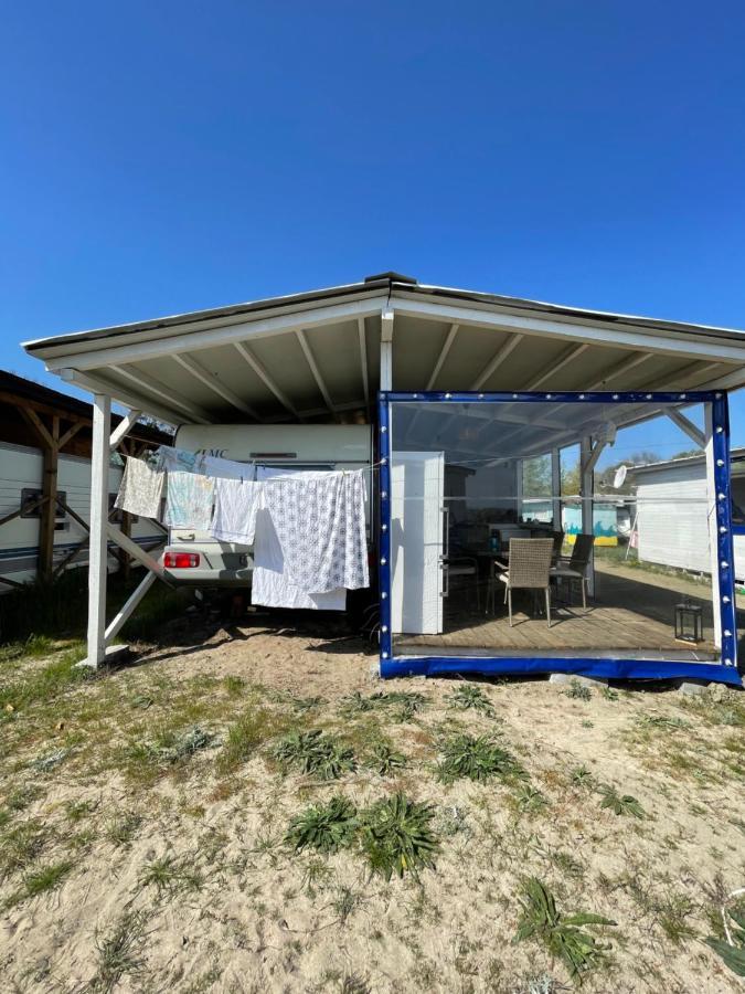 Sea Caravan On The Campingplatz *