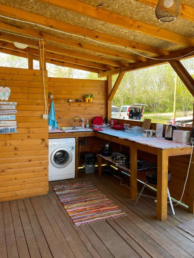 Sea Caravan On The Campingplatz *