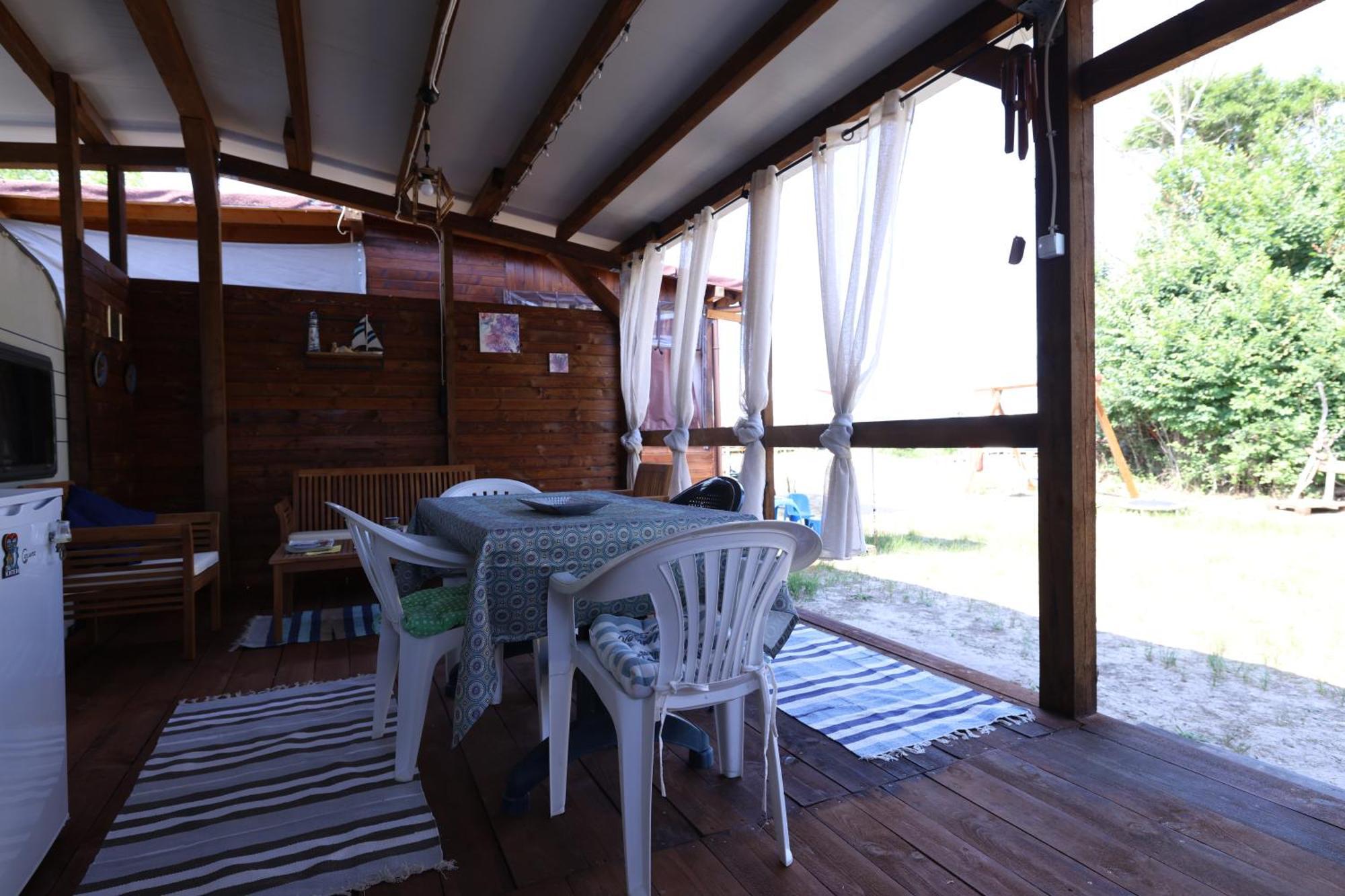 Sea Caravan On The Campingplatz